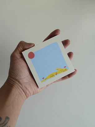 Memopad - Perrito amarillo