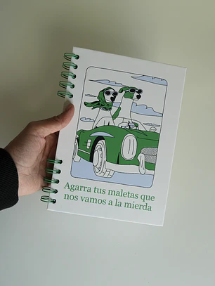 Agarra tus maletas - Cuaderno de notas