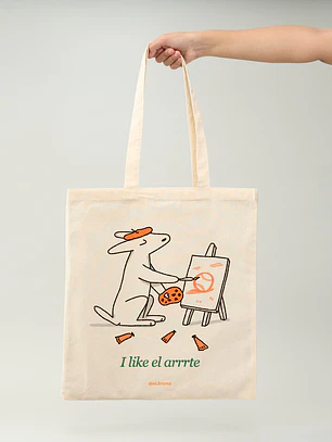 I like el arrrte - Totebag