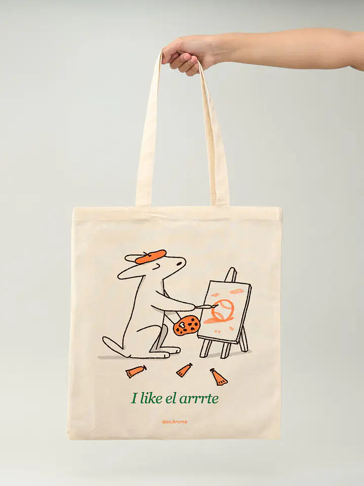 I like el arrrte - Totebag 1