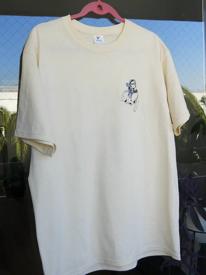 Agarra tus maletas CREMA - Polera 100% algodón 2
