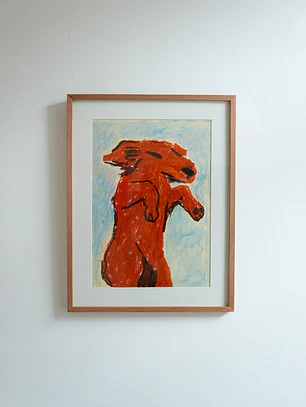 Acostado - Obra original en óleo