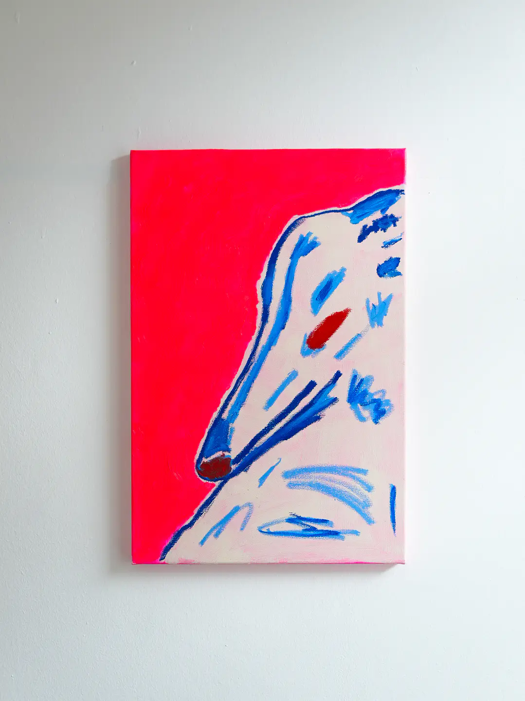 Galgo #2 - Obra original en óleo 1