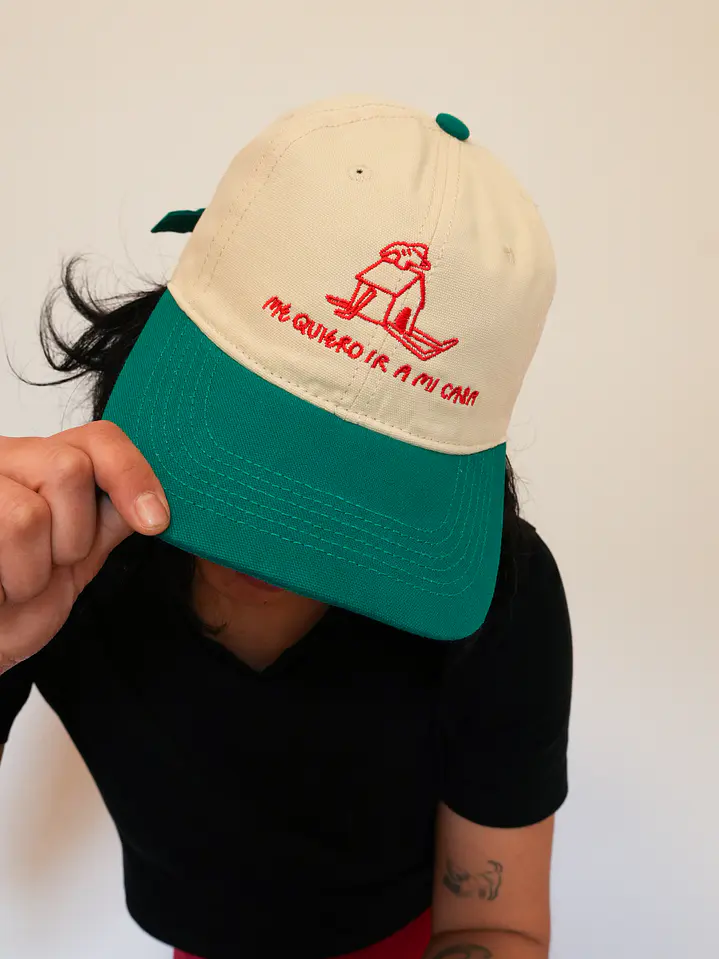 Gorro bordado - Me quiero ir a mi casa :) 1