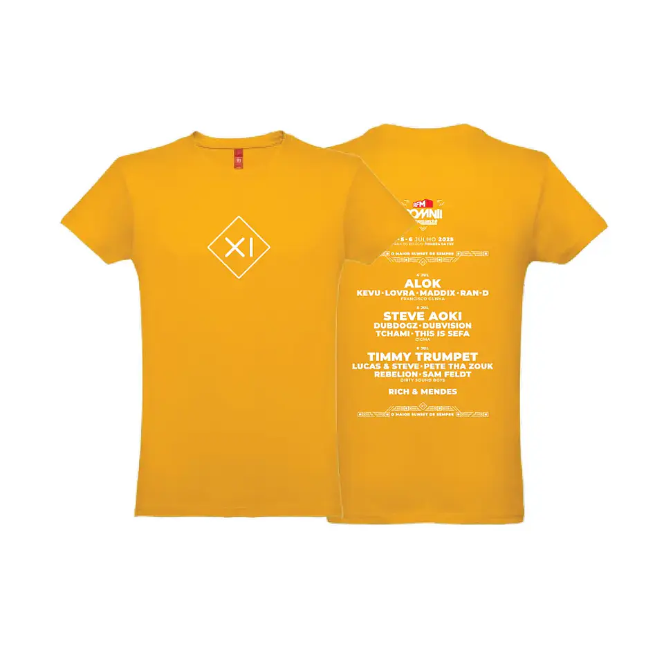 EDIÇÃO XI 2025 - PACK PROMO T-SHIRT + BONÉ + SACO DE PRAIA 5