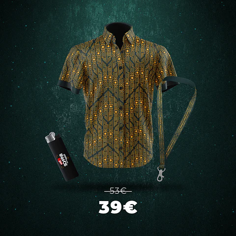 EDIÇÃO XI 2025 - PACK PROMO CAMISA XI + ISQUEIRO + LANYARD 