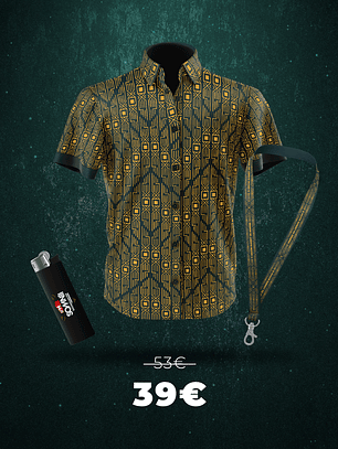 PACK PROMO CAMISA XI + ISQUEIRO + LANYARD 