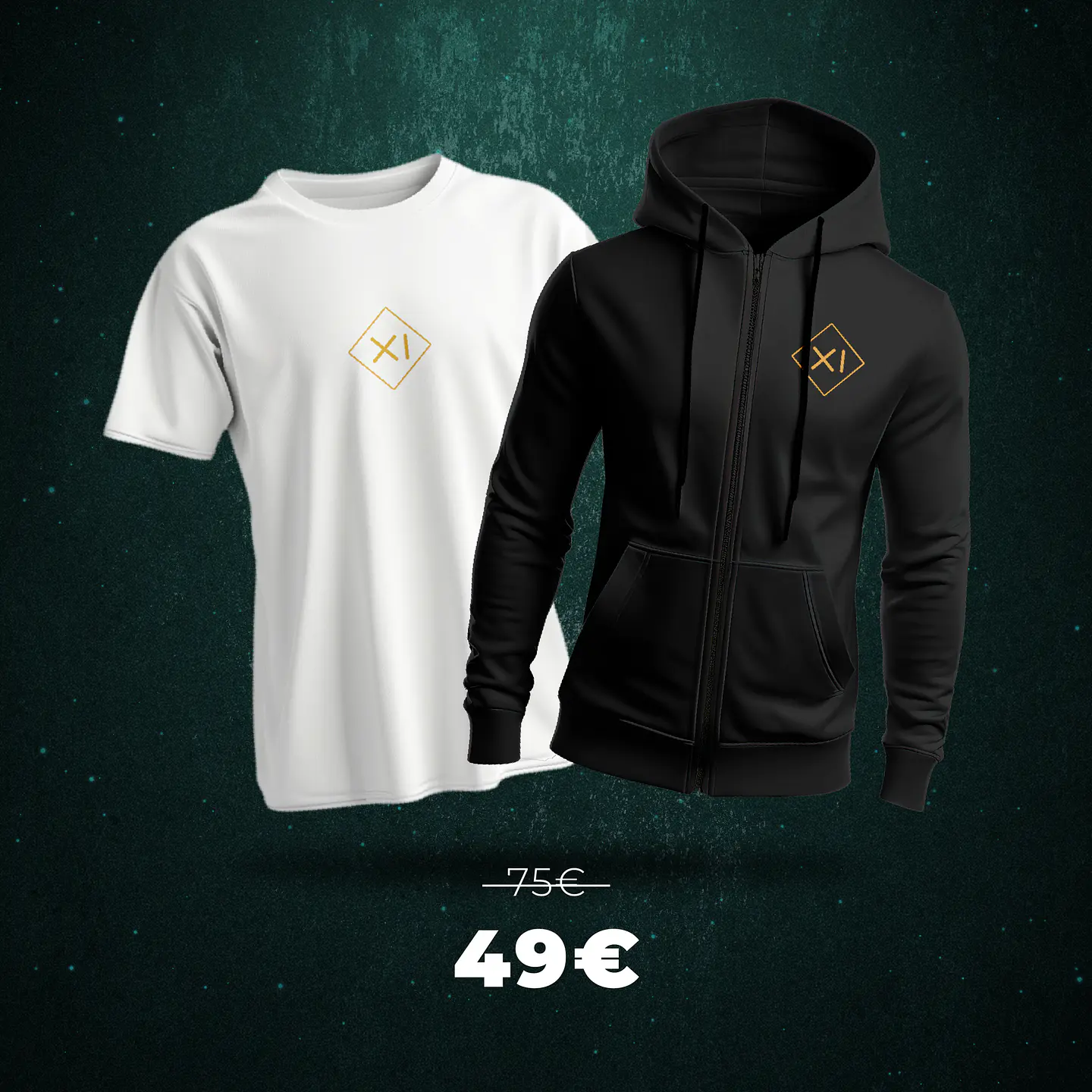 EDIÇÃO XI 2025 - PACK PROMO T-SHIRT CAP. XI + CASACO CAP. XI 1