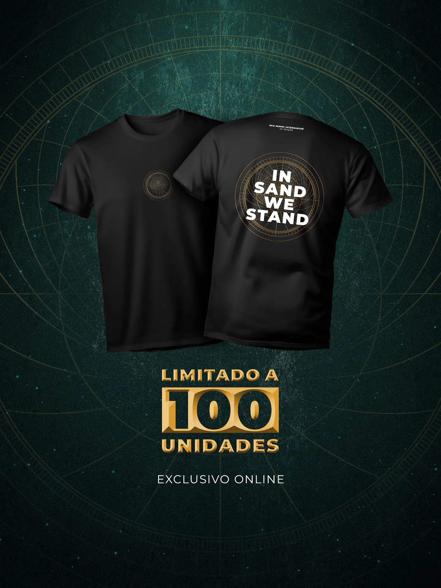 T-SHIRT OVERSIZED XII - IN SAND WE STAND 1