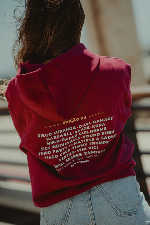 HOODIE CHERRY RELÓGIO XII