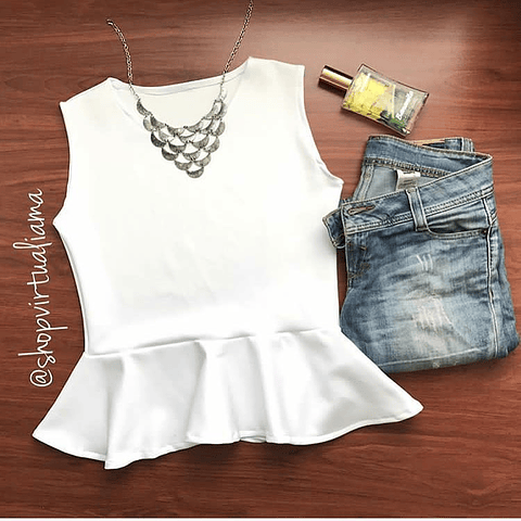 ​Blusa peplum - Ref. BLUEP 