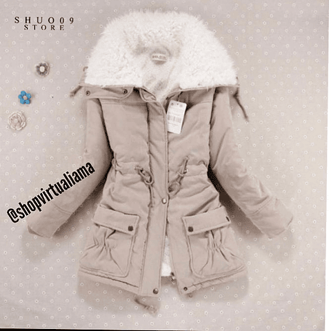 Chaqueta peluche Blanco - Ref. CHAPB 