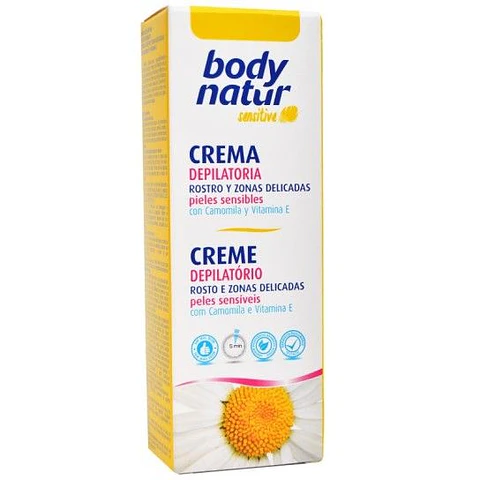 BODY NATUR CREME DEPILATORIO ROSTO 50ML