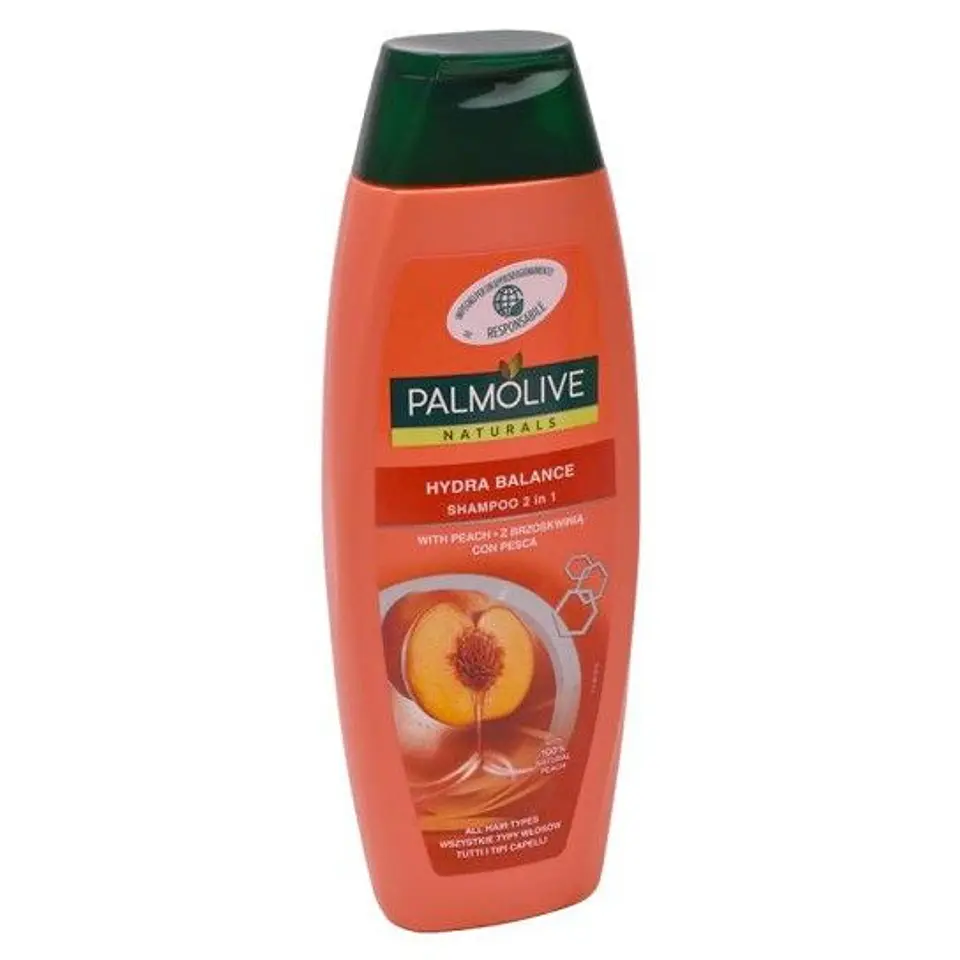 CHAMPO PALMOLIVE 2 EM 1 PESSEGO 350ML 1