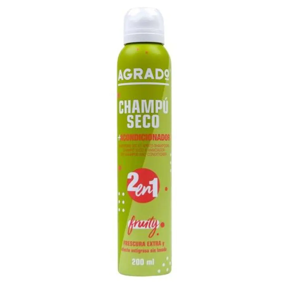 CHAMPO SECO AGRADO FRUTAL 2EM1 200ML 1