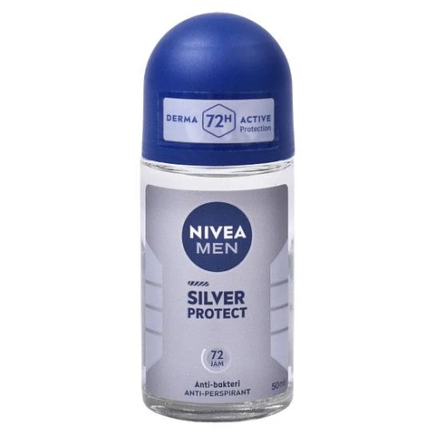 NIVEA DEO ROLL-ON SILVER PROT 50ML
