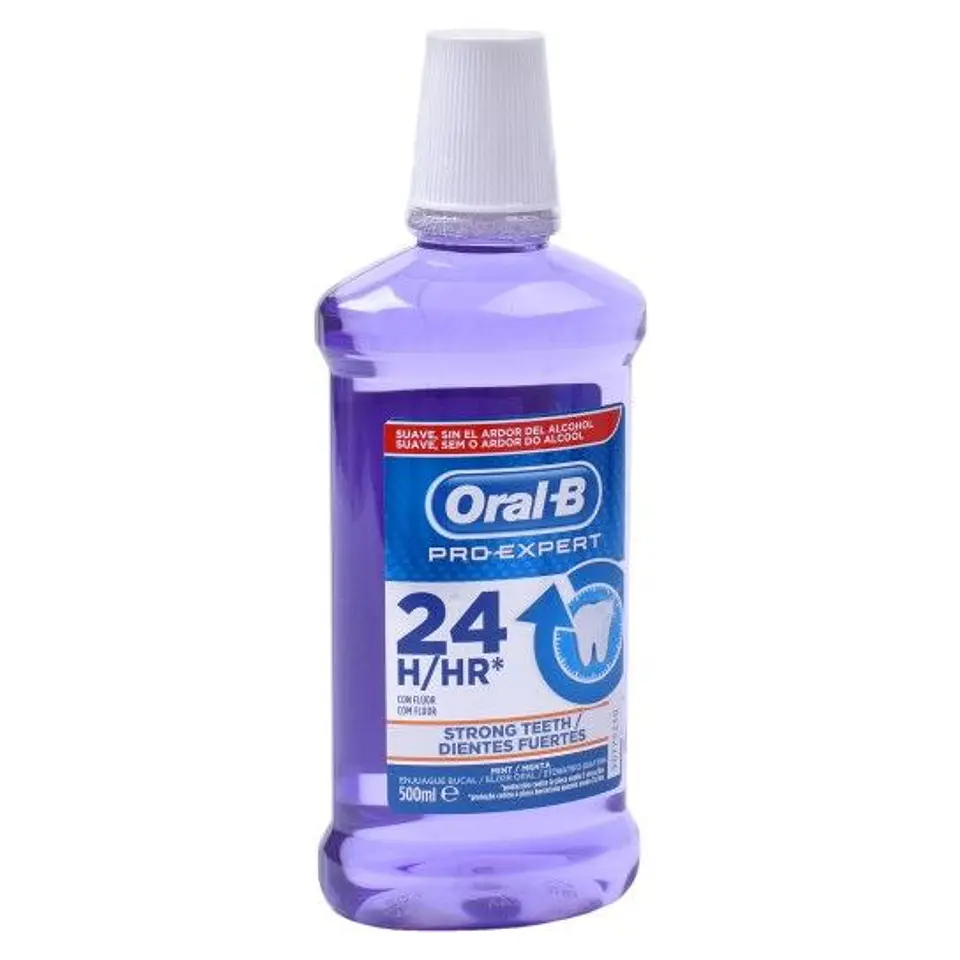 ORALB DENTES FORTES ELIXIR BUCAL 500ML 1