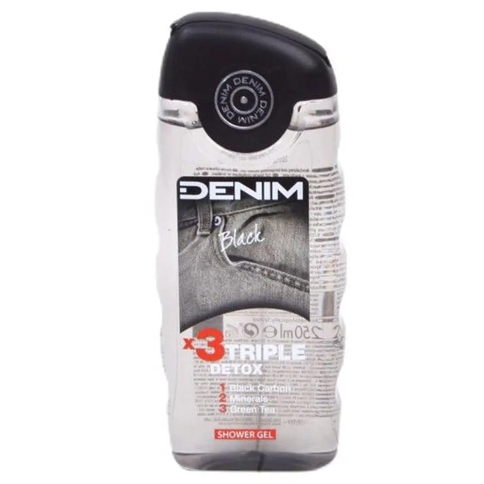 GEL BANHO DENIM BLACK 250ML 1