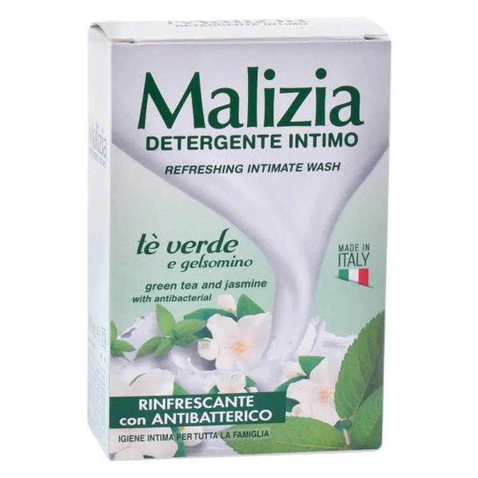 GEL INTIMO MALIZIA CHA VERDE 200ML 1