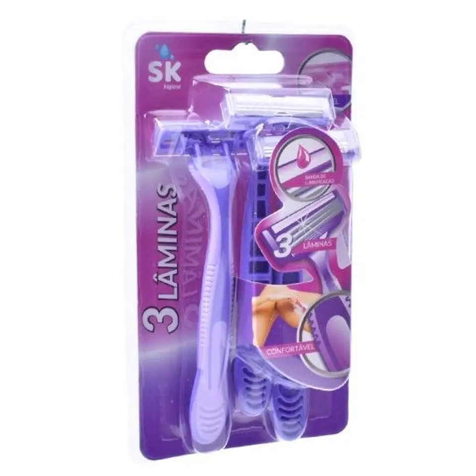 LAMINAS DESCARTAVEIS SK 3PÇS 1