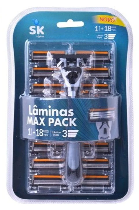LAMINAS BARBEAR MEN MAX 18+1 UN