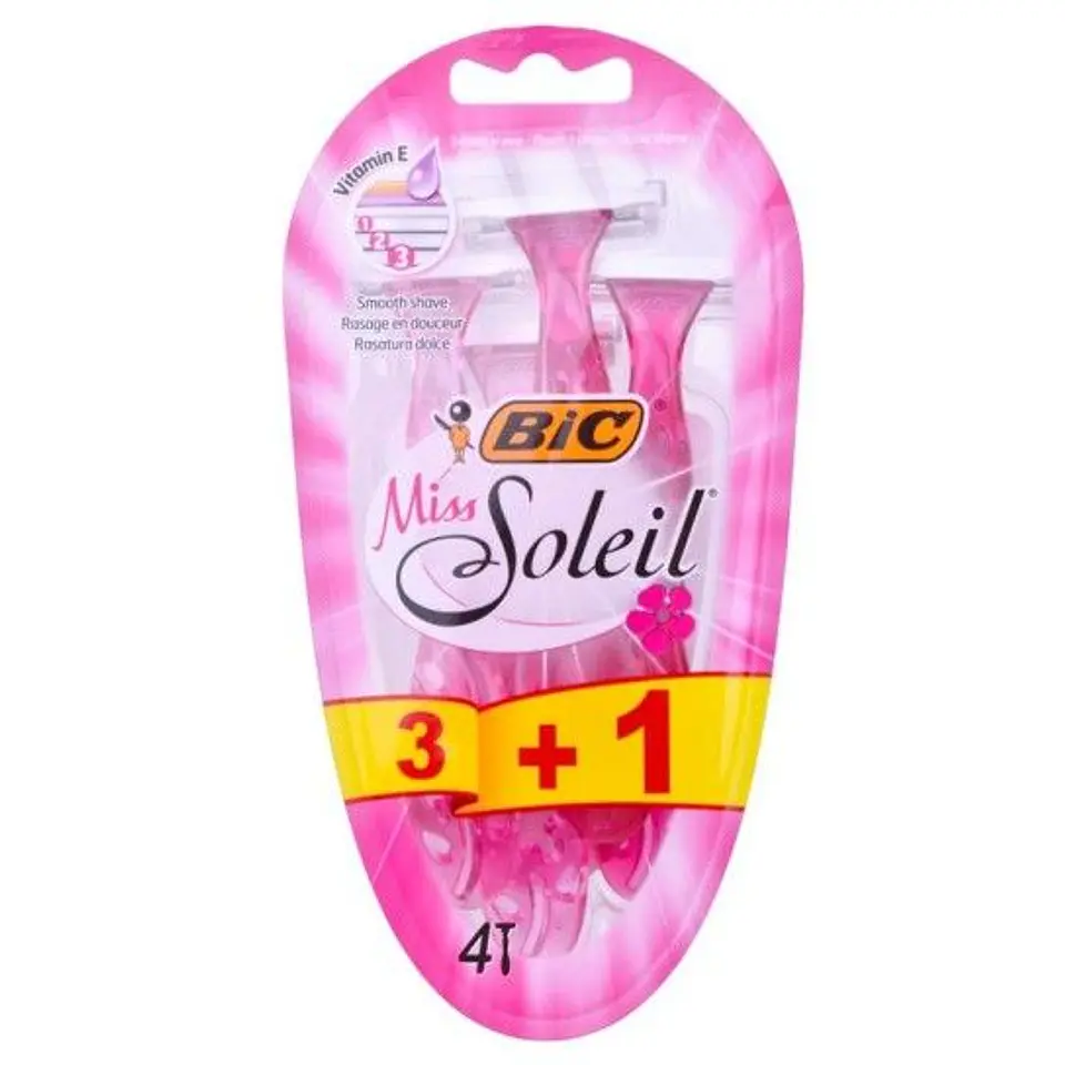 LAMINAS BIC MISS SOLEIL 3+1 1