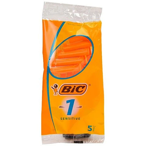 LAMINAS BARBEAR BIC SUAVE 5PÇS