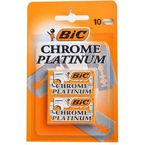 LAMINAS BIC CHROME 10UNI