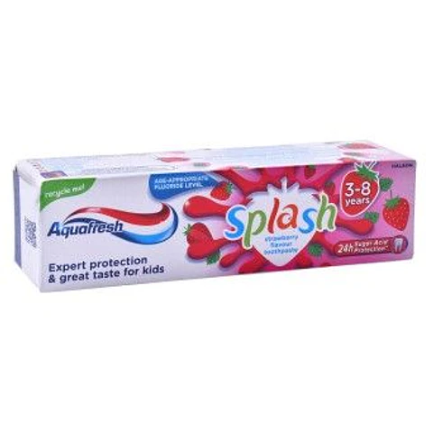 PASTA DENTES AQUAFRESH JUNIOR MORANGO 50ML