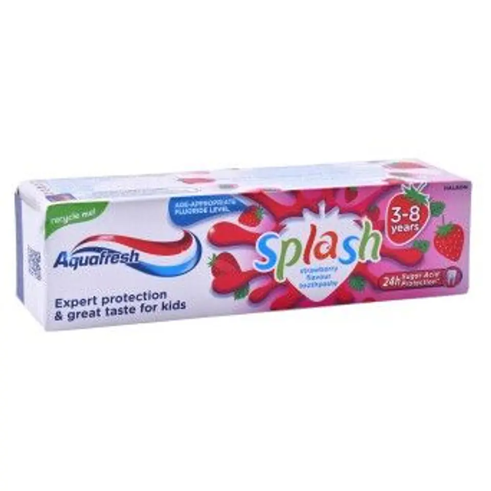PASTA DENTES AQUAFRESH JUNIOR MORANGO 50ML 1