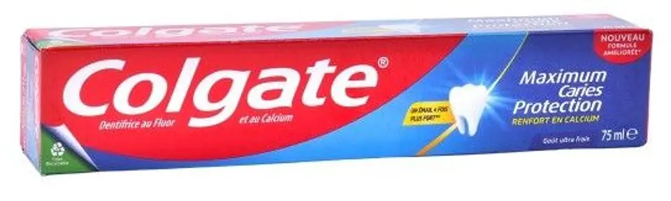 PASTA DENTES COLGATE MAXIMUM PROT CARIES 75ML 1
