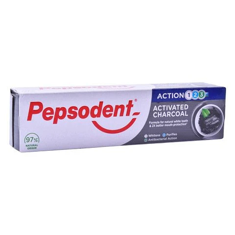 PASTA DENTES PEPSODENT CARVAO ATIVO 75ML