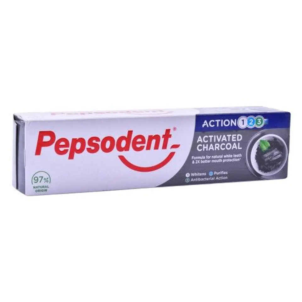 PASTA DENTES PEPSODENT CARVAO ATIVO 75ML 1