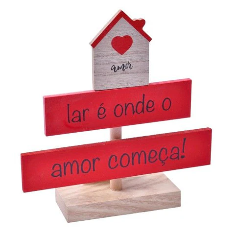 PLACA MDF NAMORADOS LAR