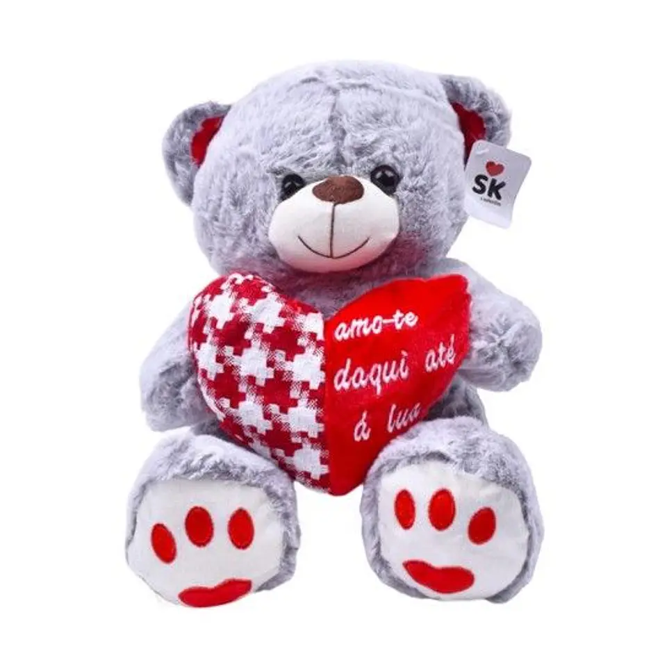 URSO C/CORAÇAO 35CM 1