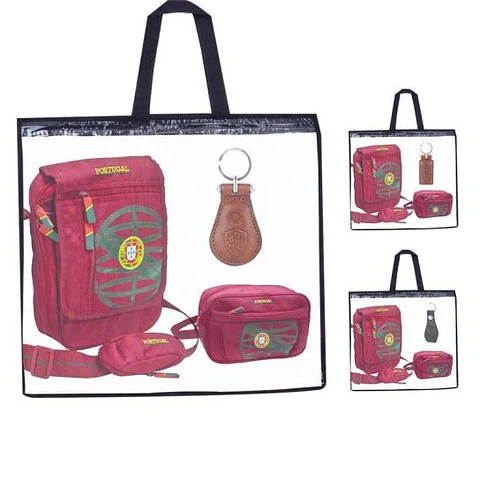 BOLSA + PORTA CHAVES + NECESSAIRE
