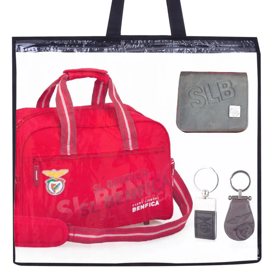 BOLSA + 2 PORTA CHAVES + CARTEIRA 2