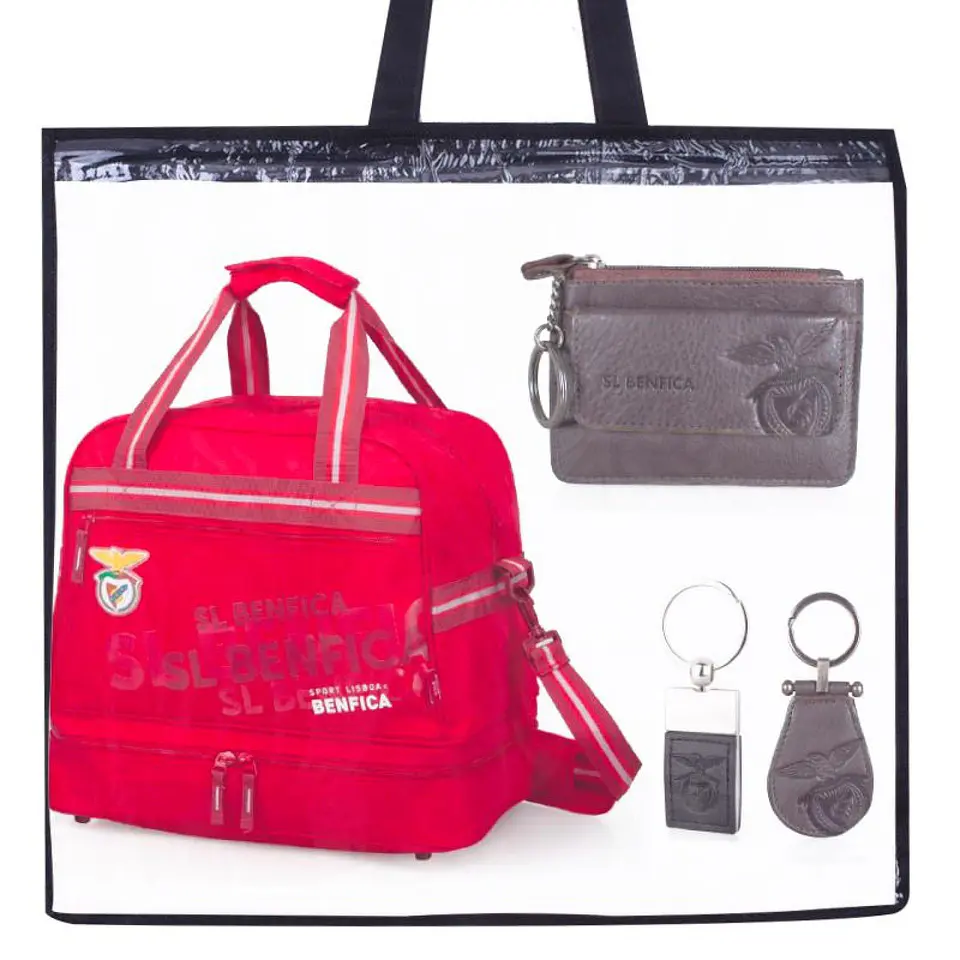BOLSA + 2 PORTA CHAVES + CARTEIRA 6