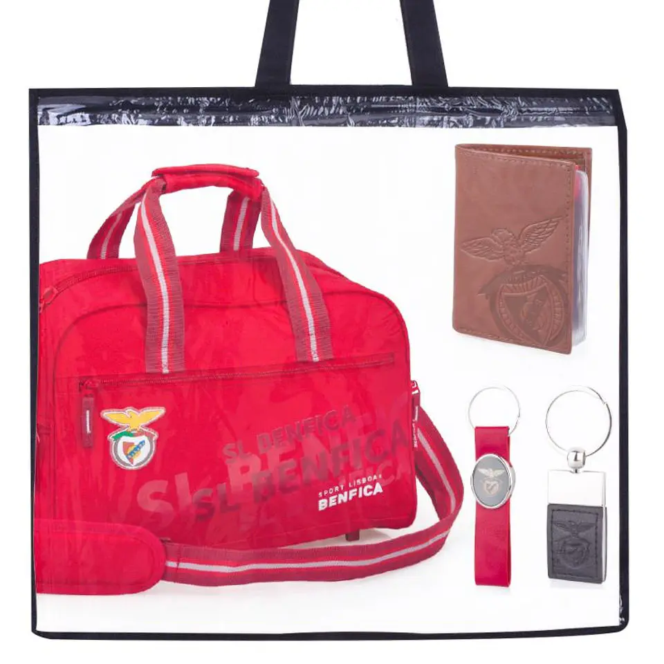 BOLSA + 2 PORTA CHAVES + CARTEIRA 8