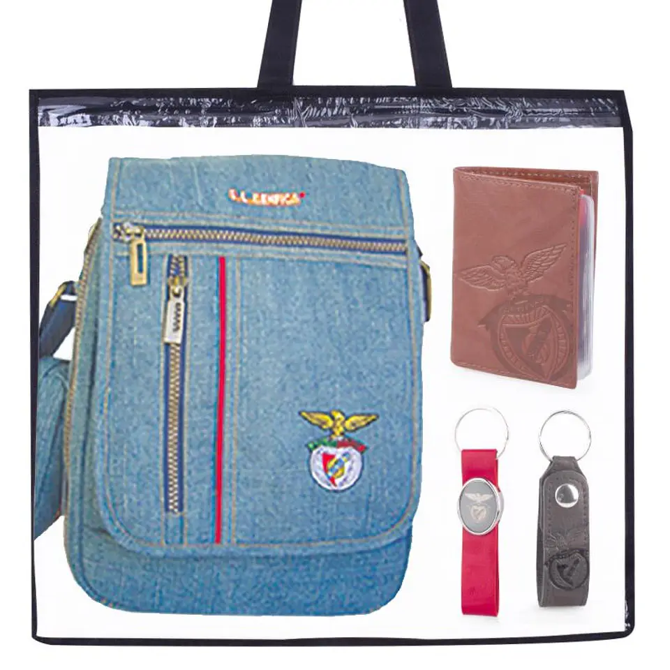 BOLSA + 2 PORTA CHAVES + CARTEIRA 10
