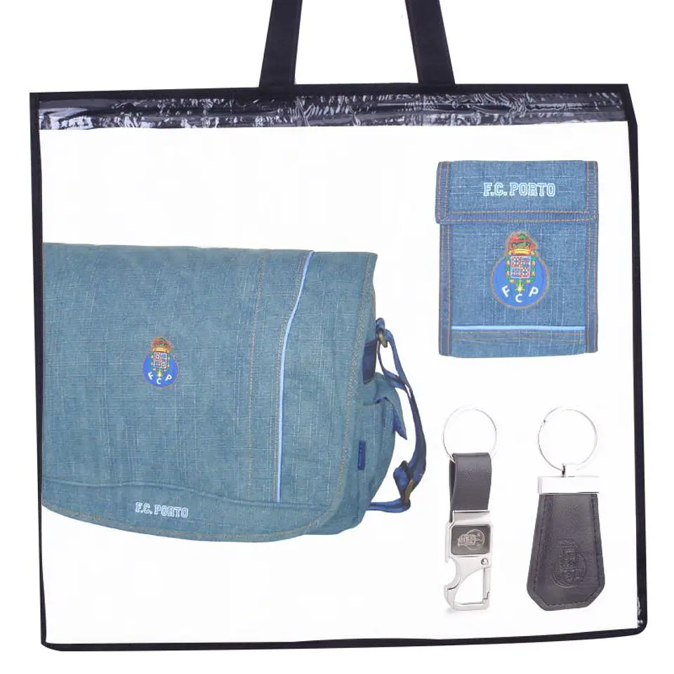 BOLSA + 2 PORTA CHAVES + CARTEIRA 2