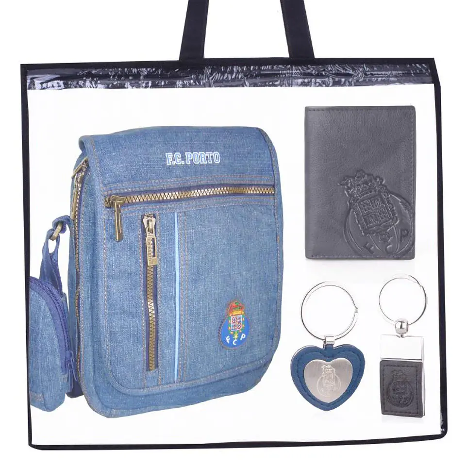 BOLSA + 2 PORTA CHAVES + CARTEIRA 3