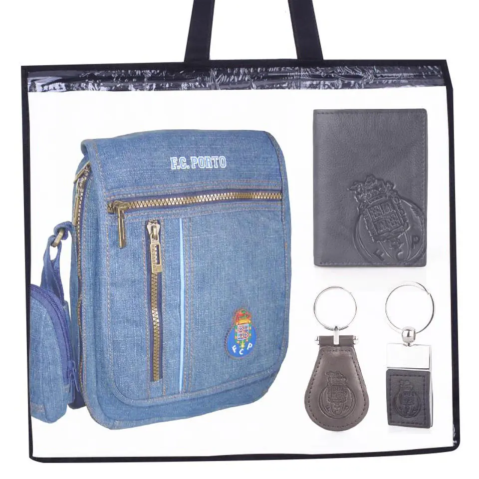 BOLSA + 2 PORTA CHAVES + CARTEIRA 4