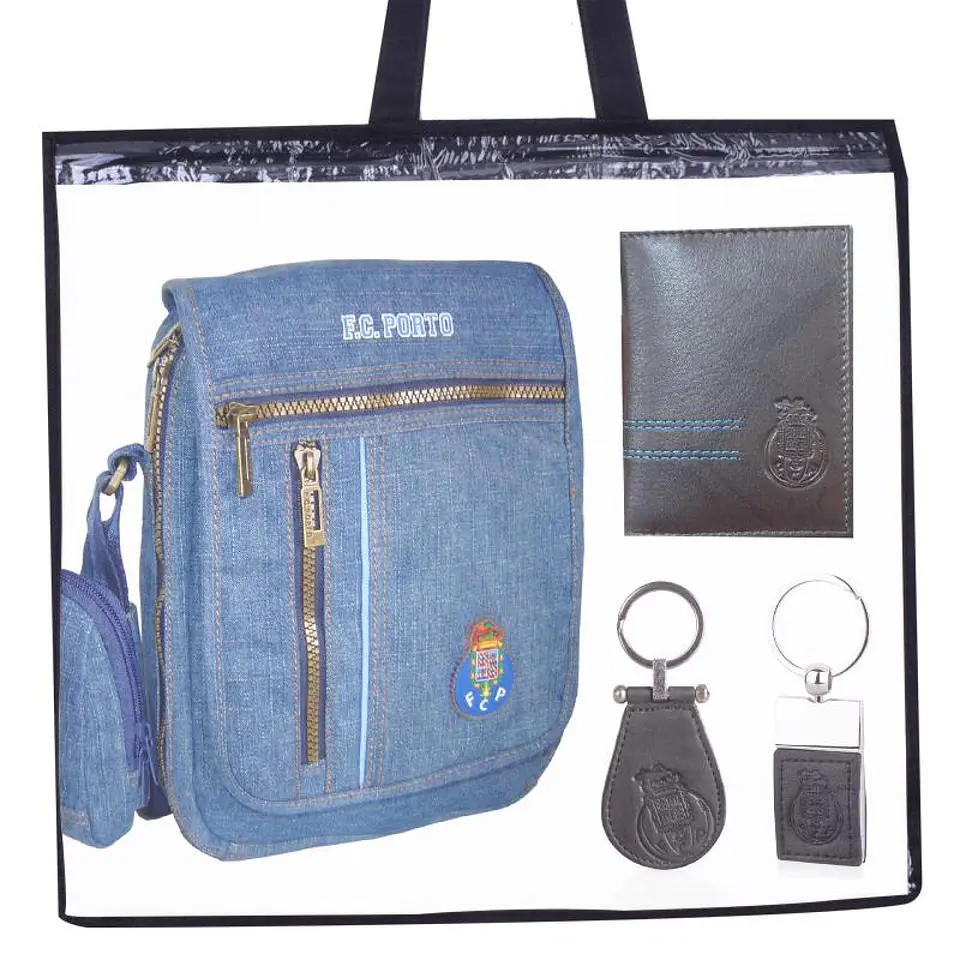 BOLSA + 2 PORTA CHAVES + CARTEIRA 6