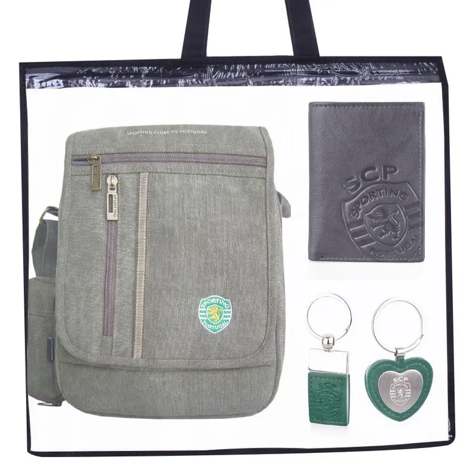 BOLSA + 2 PORTA CHAVES + CARTEIRA 3