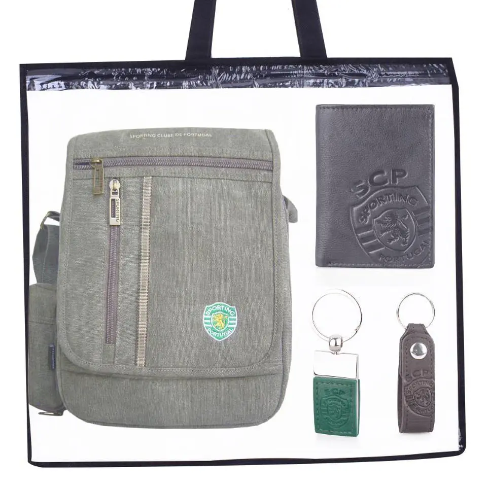 BOLSA + 2 PORTA CHAVES + CARTEIRA 4