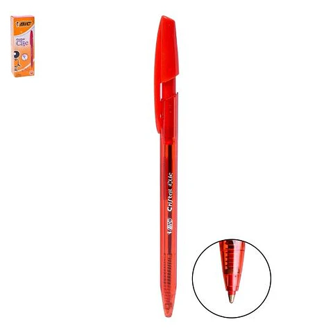 BIC CANETA CRISTAL CLIC VERMELHA 20 UNI.