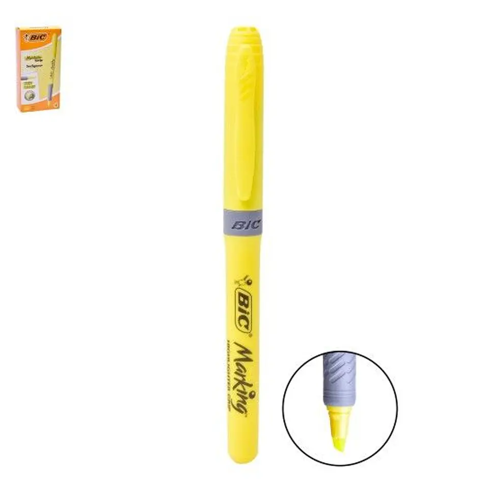 BIC CANETA FLUORESCENTE 12 UNI. 1
