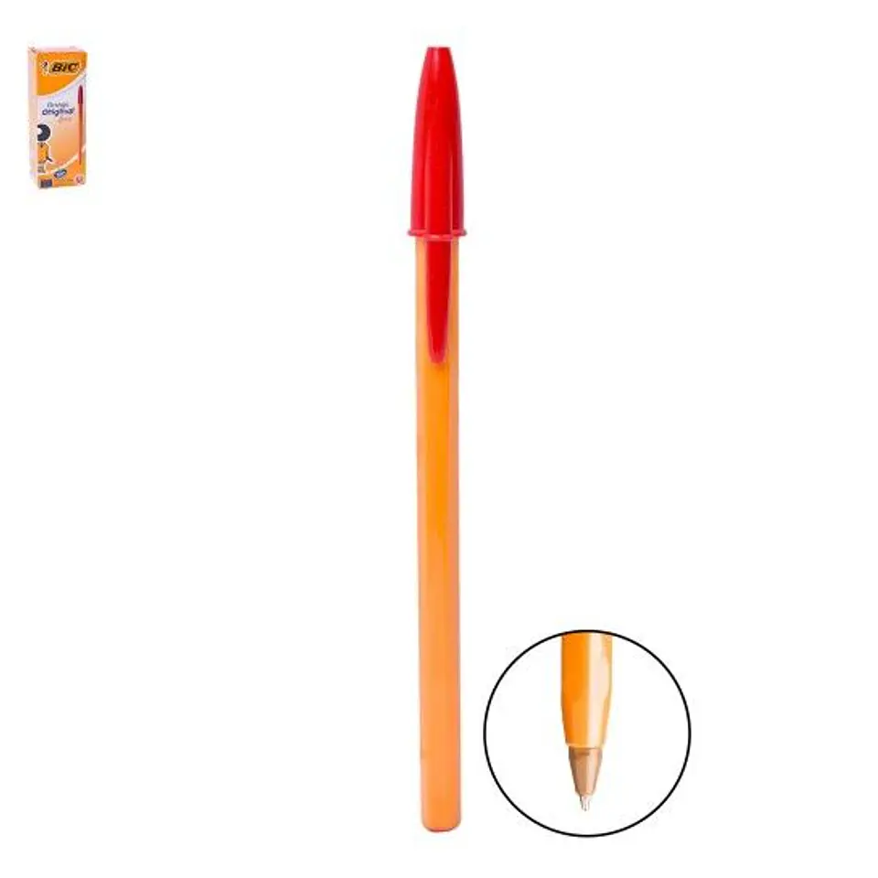 BIC CANETA ORIGINAL FINE VERMELHA 20 UNI. 1