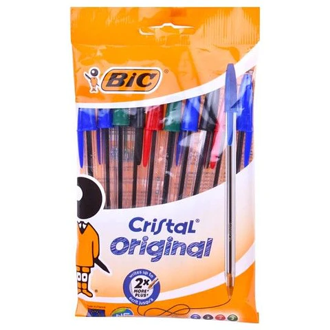 BIC CANETA CRISTAL ORIGINAL 10 UNI.